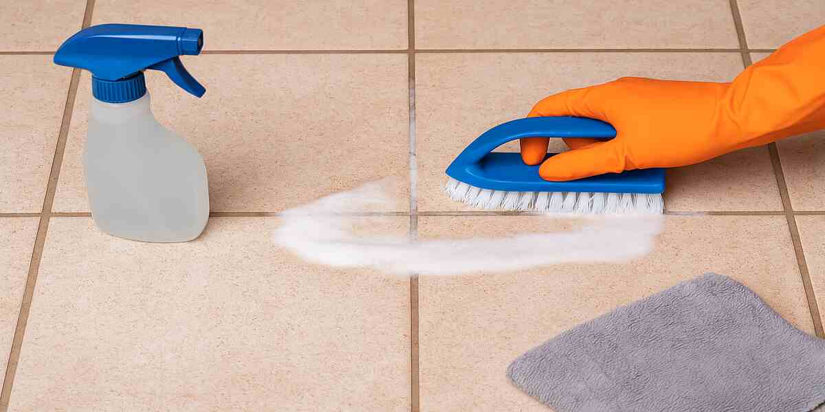 How Can Grout Stains in the Kitchen or Bathroom Be Removed