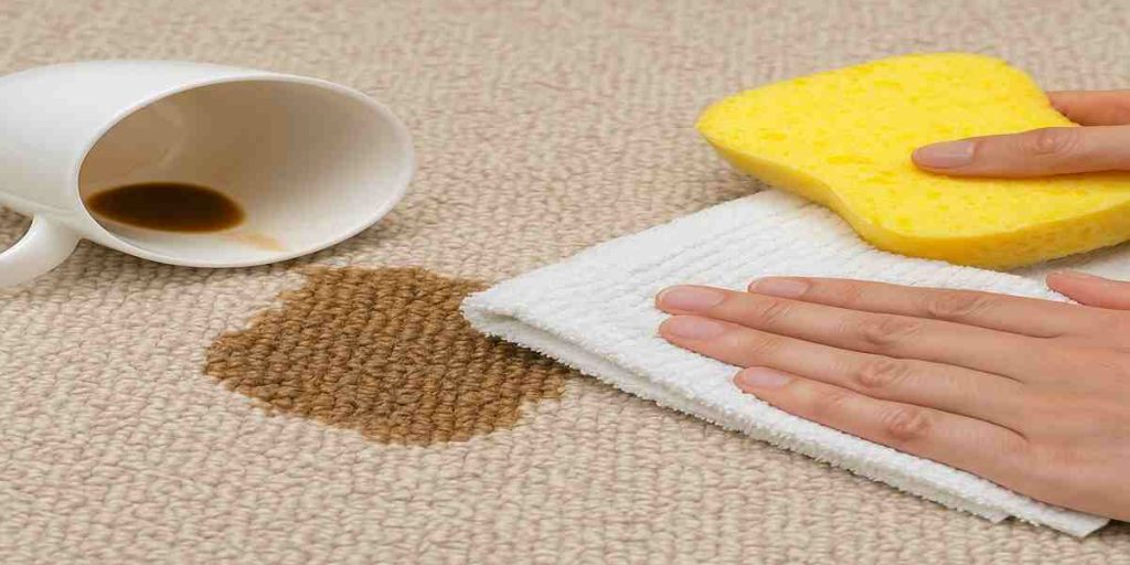 Simple Homemade Hacks to Remove Coffee Stains from Your Carpet