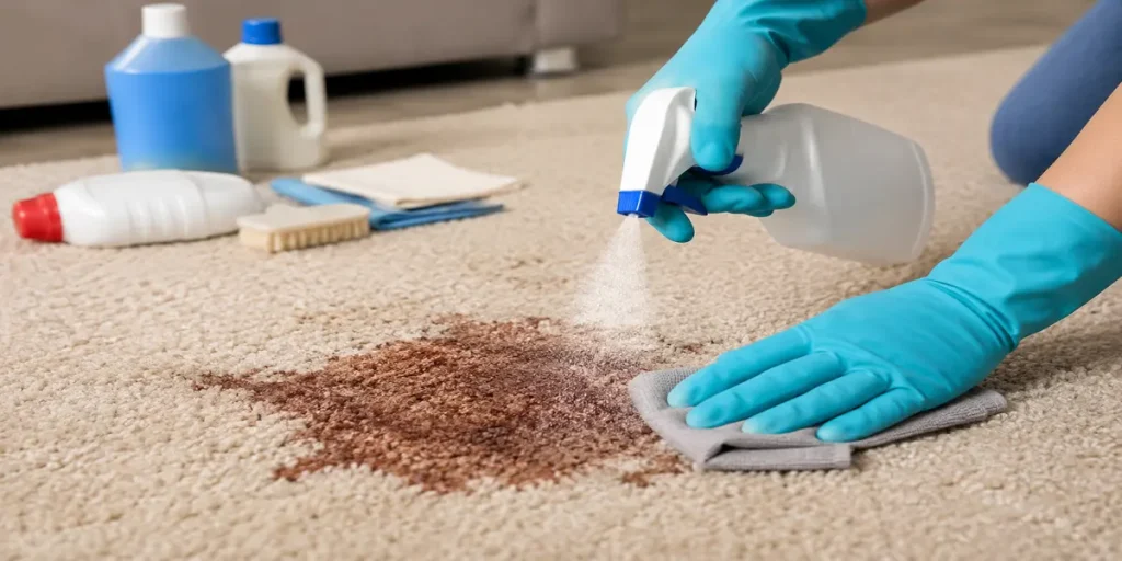 Why Cleaning Products From Supermarkets Make Carpet Stains Permanent